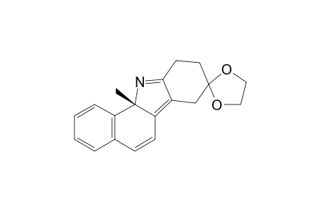 (S)-11a-methyl-7,9,10,11a-tetrahydrospiro[benzo[a]carbazole-8,2'-[1,3]dioxolane]