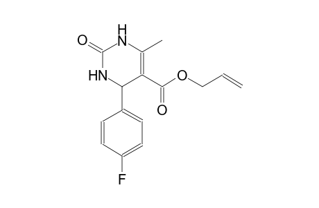 allyl 4-(4-fluorophenyl)-6-methyl-2-oxo-1,2,3,4-tetrahydro-5-pyrimidinecarboxylate