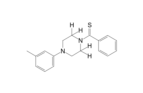 4-thiobenzoyl-1-(m-tolyl)piperazine