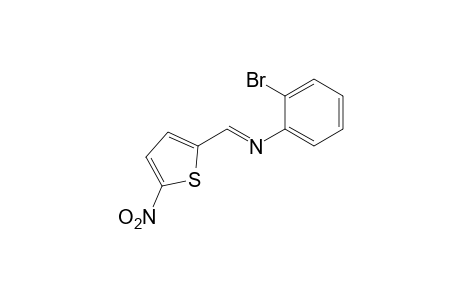 2-[N-(o-bromophenyl)formimidoyl]-5-nitrothiophene