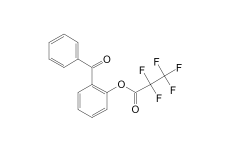 2-Hydroxybenzophenone, pentafluoropropionate