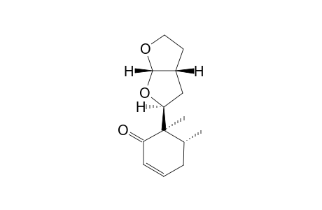 (5R,6R)-6-[(3aR,5S,6aS)-2,3,3a,4,5,6a-hexahydrofuro[2,3-b]furan-5-yl]-5,6-dimethyl-1-cyclohex-2-enone