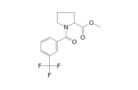 l-Proline, N-(3-trifluoromethylbenzoyl)-, methyl ester