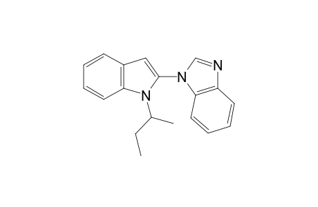 1-(1-(sec-Butyl)-1H-indol-2-yl)-1H-benzo[d]imidazole