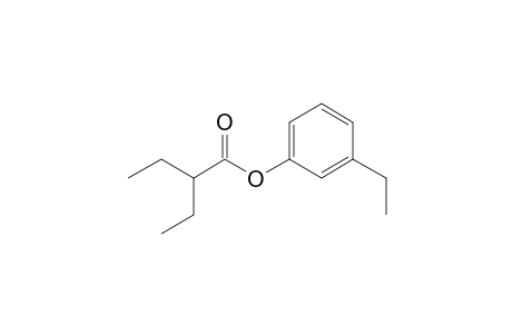 2-Ethylbutyric acid, 3-ethylphenyl ester