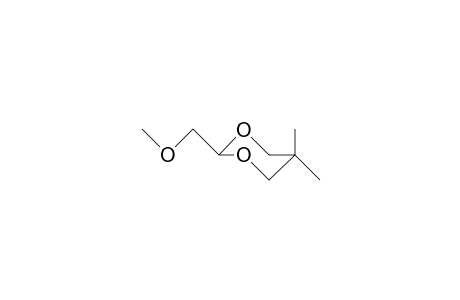 5,5-DIMETHYL-2-(METHOXYMETHYL)-m-DIOXANE