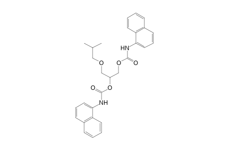 1-Naphthalenecarbamic acid, (isobutoxymethyl)ethylene ester