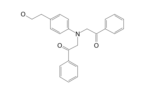 Ethanone, 2,2'-[[4-(2-hydroxyethyl)phenyl]imino]bis[1-phenyl-