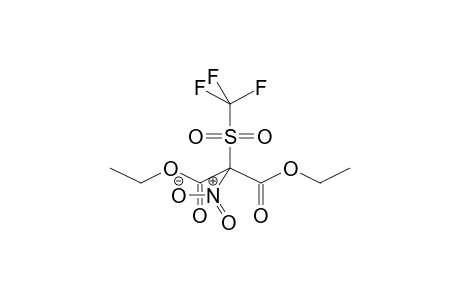 TRIFLUOROMETHANSULPHONYLNITROMALONIC ESTER