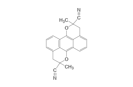 2,8-Dimethyl-2,3,8,9-tetrahydroanthra[9,1-bc:10,5-B'C')dipyran-2,8-dicarbonitrile