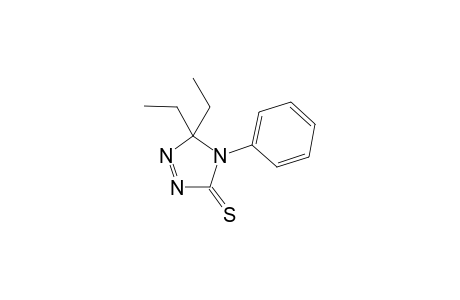 3H-1,2,4-Triazole-3-thione, 5,5-diethyl-4,5-dihydro-4-phenyl-