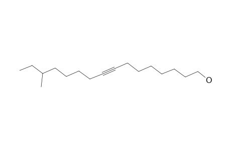 14-Methyl-8-hexadecyn-1-ol