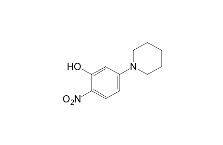 2-Nitro-5-piperidinophenol