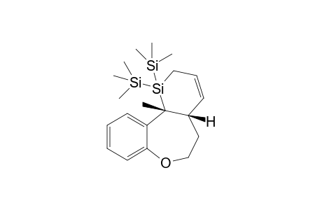 (4aSR,11bRS)-11b-methyl-1,1-bis(trimethylsilyl)-1,2,4a,5,6,11b-hexahydrobenzo [b]silino[2,3- d]oxepine