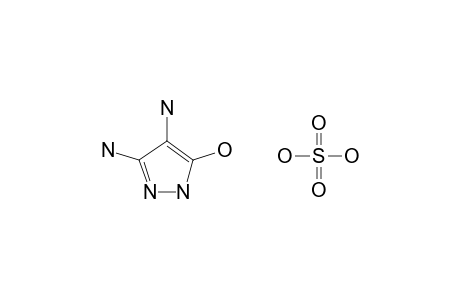 3,4-diaminopyrazol-5-ol, sulfate(salt)(1:1)