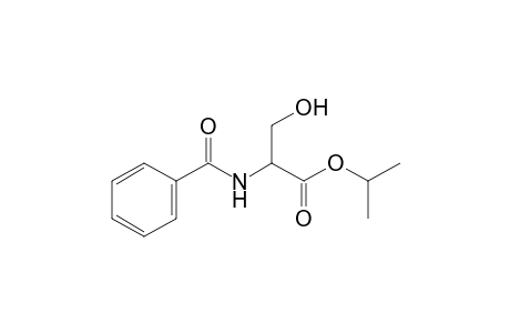 Isopropyl 2-(benzoylamino)-3-hydroxypropanoate