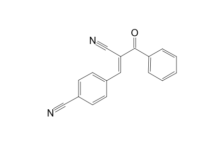 4-(2-cyano-3-oxo-3-phenylprop-1-enyl)benzonitrile