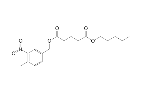 Glutaric acid, 4-methyl-3-nitrobenzyl pentyl ester