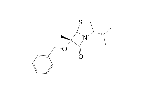 (3S,5R,6S)-6-(BENZYLOXY)-3-ISOPROPYL-6-METHYLPENAM