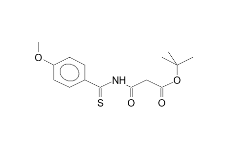 N-PARA-METHOXYTHIOBENZOYLMALONAMIC ACID, TERT-BUTYL ESTER