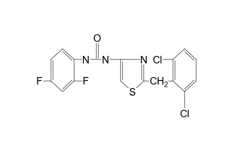 1-[2-(2,6-dichlorobenzyl)-4-thiazolyl]-3-(2,4-difluorophenyl)urea