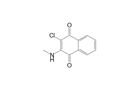 2-CHLORO-3-(METHYLAMINO)-1,4-NAPHTHOQUINONE
