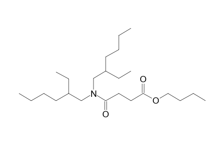 Succinic acid, monoamide, N,N-di(2-ethylhexyl)-, butyl ester