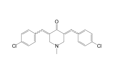 3,5-bis(p-chlorobenzylidene)-1-methyl-4-piperidone