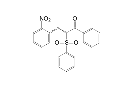 2-nitro-alpha-(phenylsulfonyl)chalcone