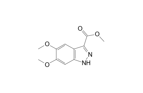 5,6-dimethoxy-1H-indazole-3-carboxylic acid methyl ester