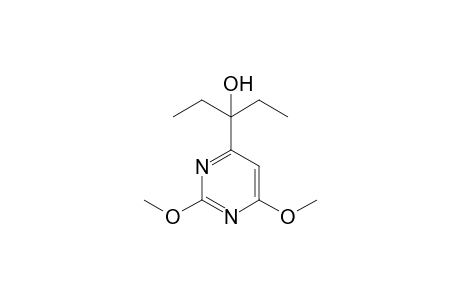 3-(2,6-Dimethoxypyrimidin-4-yl)pentan-3-ol