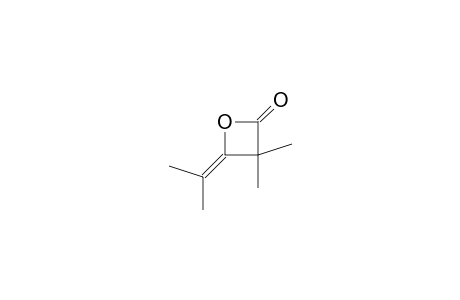 3,3-dimethyl-4-isopropylidene-2-oxetanone