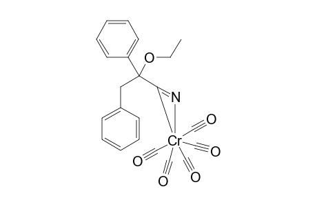 Pentacarbonyl(2-ethoxy-2,3-diphenylpropanenitrile-N)chrominm(0)
