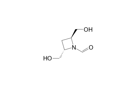 (2S,4S)-2,4-Bis(hydroxymethyl)azetidine-1-carbaldehyde