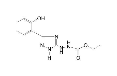 3-(o-hydroxyphenyl)-1H-1,2,4-triazol-5-carbazic acid, ethyl ester
