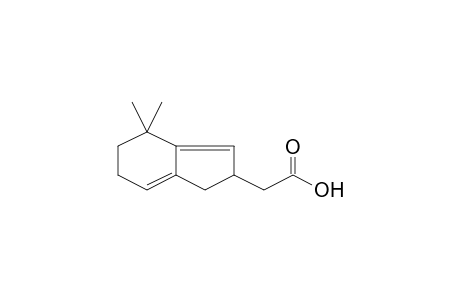 (4,4-Dimethyl-2,4,5,6-tetrahydro-1H-inden-2-yl)acetic acid