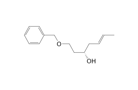 (-)-(3-S,5-E)-1-BENZYLOXY-HEPT-5-EN-3-OL