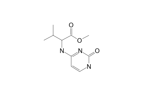 Methyl 2[(1H-2-oxo-4-pyrimidinyl)amino]-isopentanoate