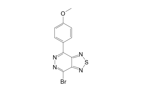 4-Bromo-7-(4-methoxyphenyl)[1,2,5]thiadiazolo[3,4-d]pyridazine