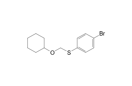 4-BROMO-PHENYL-CYCLOHEXYLOXY-METHYL-SULFIDE