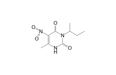 3-sec-butyl-6-methyl-5-nitrouracil