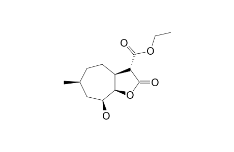 (+/-)-(3A-ALPHA,8A-ALPHA)-ETHYL-8-BETA-HYDROXY-6-BETA-METHYL-2-OXOOCTAHYDRO-2H-CYCLOPENTA-[B]-FURAN-3-ALPHA-CARBOXYLATE