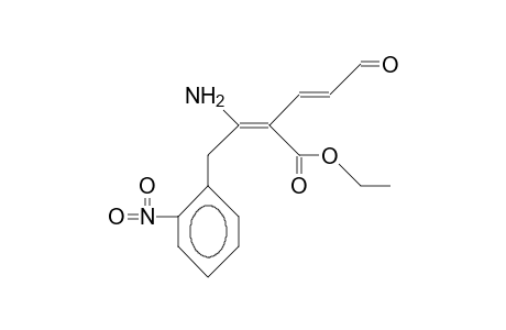 5-Amino-4-ethoxycarbonyl-6-(2-nitro-phenyl)-2,4-hexadienal