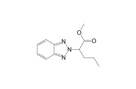 methyl 2-(2H-benzo[d][1,2,3]triazol-2-yl)pentanoate