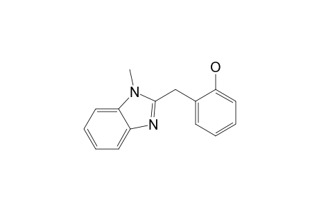 2-[(1-Methyl-2-benzimidazolyl)methyl]phenol