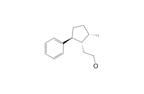 2S*-(2'-Hydroxyethyl)-3S*-methyl-1S*-phenylcyclopentane