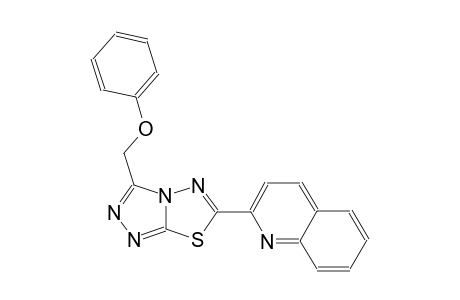 quinoline, 2-[3-(phenoxymethyl)[1,2,4]triazolo[3,4-b][1,3,4]thiadiazol-6-yl]-