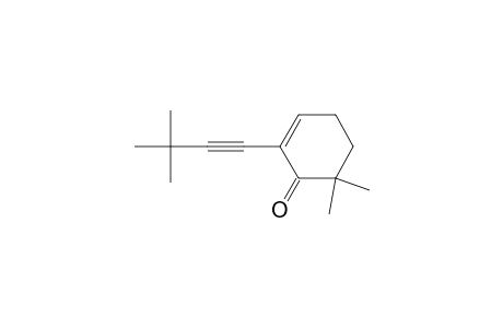 2-(3,3-dimethylbut-1-ynyl)-6,6-dimethyl-1-cyclohex-2-enone