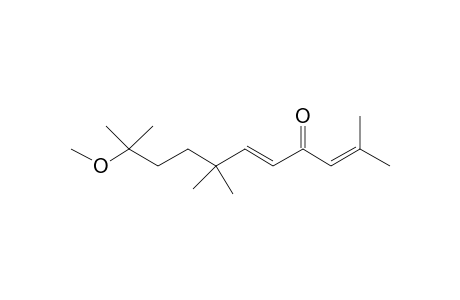 (5E)-10-Methoxy-2,7,7,10-tetramethyl-2,5-undecadien-4-one