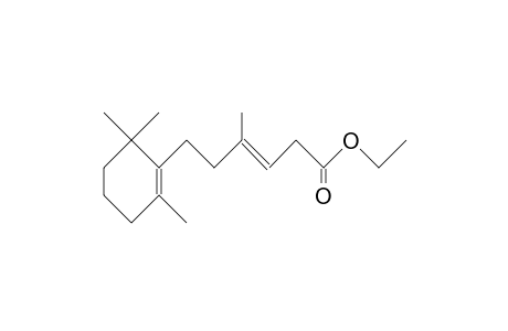 4-Methyl-6-(2,6,6-trimethyl-1-cyclohexenyl)-trans-3-hexenoic acid, ethyl ester
